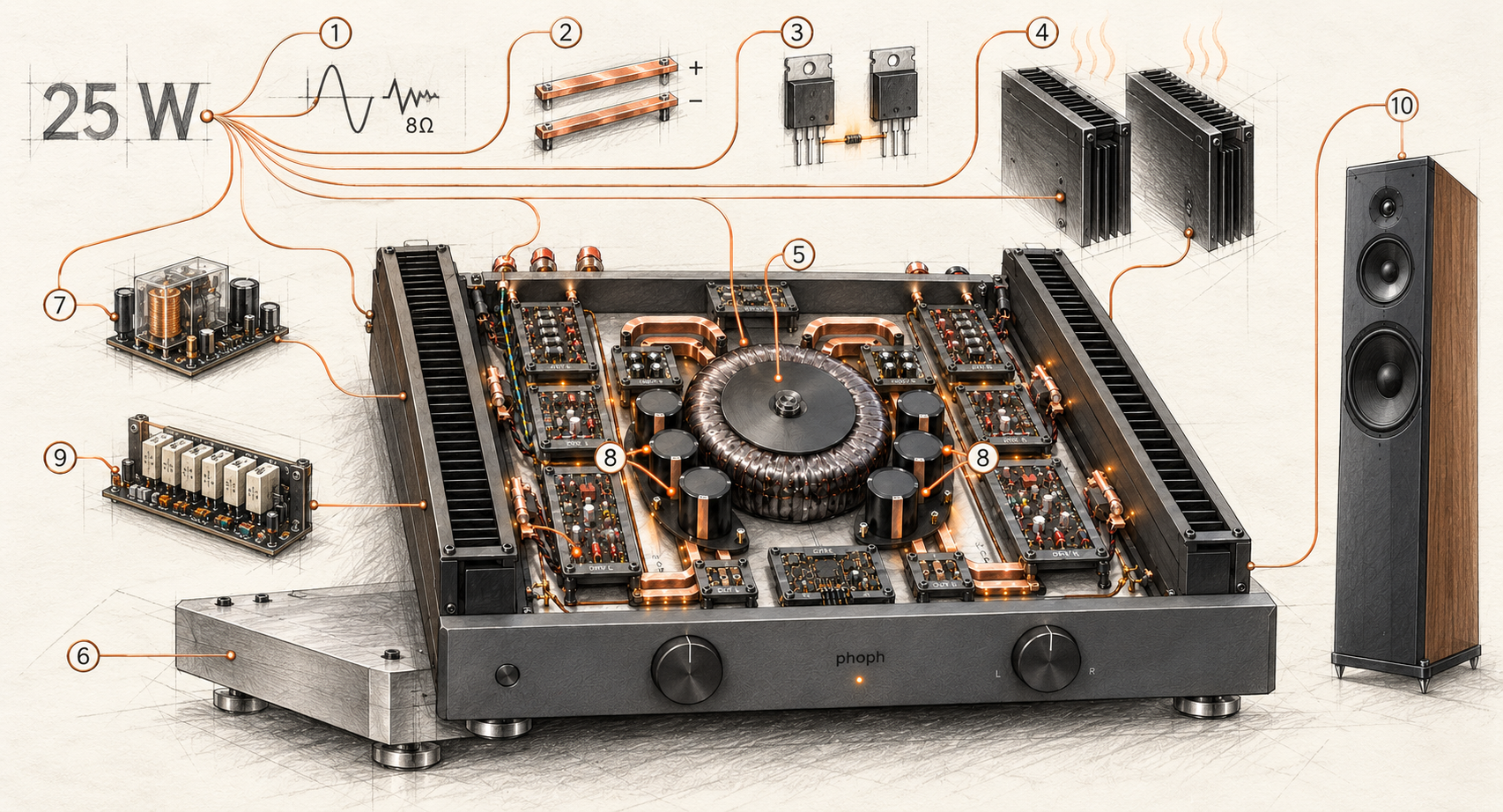 The design maths of 25 W